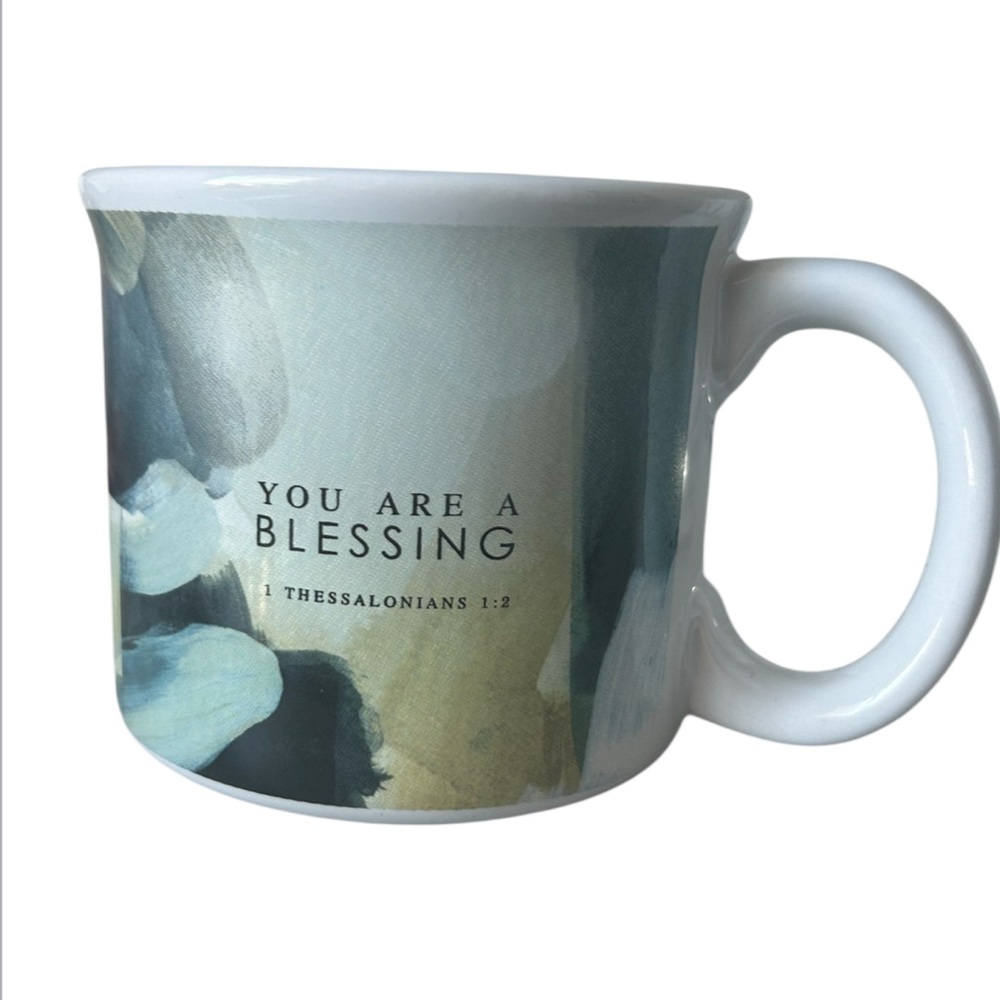 Stoneware Mug You are a Blessing 13oz New